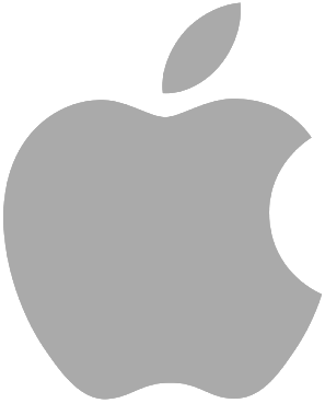 Apple logo grey 880x625